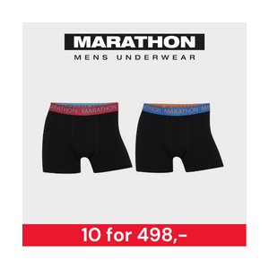 Marathon - 2 x 5-pak bomuldstights for 498,- (17%)