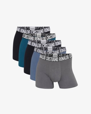 5-pak trunk | økologisk bomuld | multifarvet -CR7