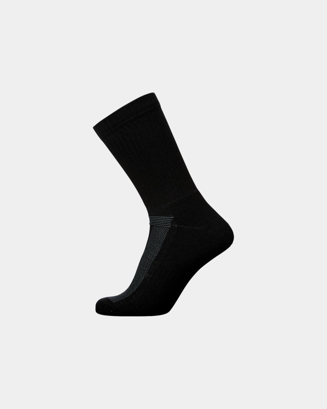 Strømper "terry sole" 3-pak | Bomuld | Sort