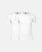 2-pak t-shirt o-hals | bomuld | hvid - JBS