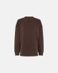Sweatshirt | bomuld | brun - Hype the Detail