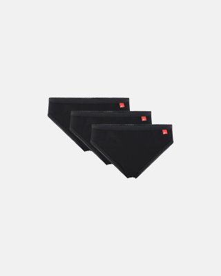 Tai trusser 3-pak | Bomuld | Sort