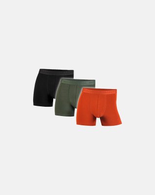 3-pak tights | bambusviskose | sort, grøn og orange -Marathon