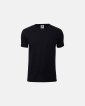 "651 Single jersey" t-shirt o-hals | 100% bomuld | sort - Dovre