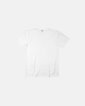 "651 Single jersey" t-shirt v-hals | 100% bomuld | hvid - Dovre