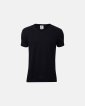 "651 Single jersey" t-shirt v-hals | 100% bomuld | sort - Dovre