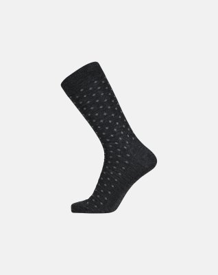 "Twin" sokker | uld/bomuld | prikker -Egtved