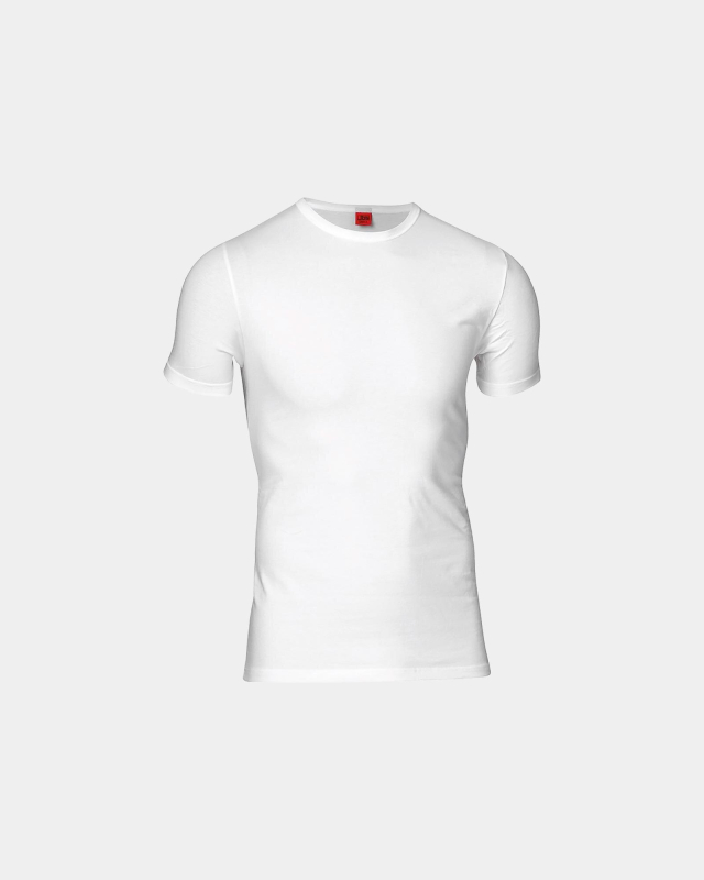 Billede af &quot;Black or white&quot; t-shirt o-hals | bomuld | hvid