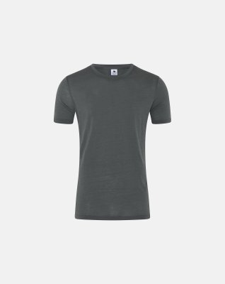 T-shirt | 100% økologisk uld | grøn -Dovre