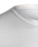 T-shirt "rib" | økologisk bomuld | hvid -Dovre