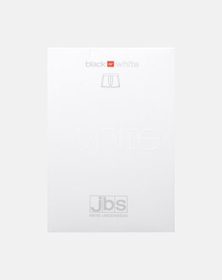 "Black or white" tights | bomuld | hvid -JBS