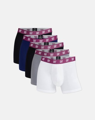 Trunks "basic" 5-pak | Økologisk bomuld | Multifarvet -CR7