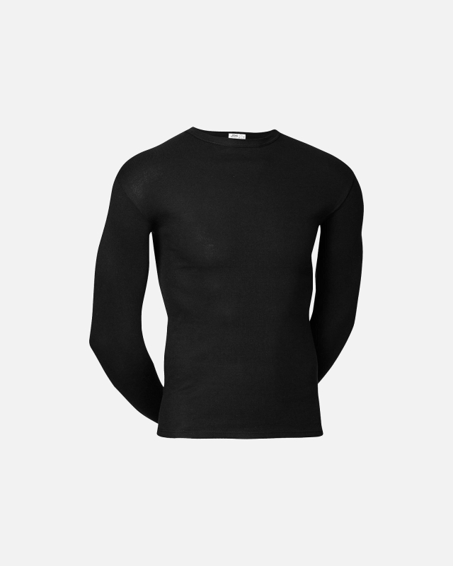 “Original” langærmet t-shirt | 100% bomuld | sort