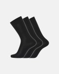 3-pak sokker | økologisk uld | sort -Dovre