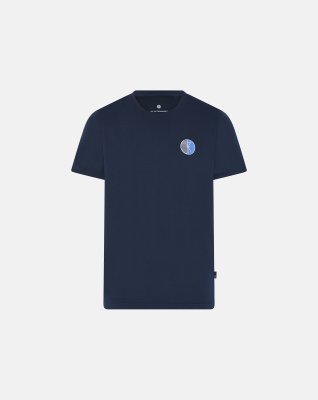 T-shirt o-hals | 100% økologisk bomuld | navy -JBS of Denmark Men