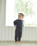 Sweatshirt baby, Bambusviskose, Mørkegrå