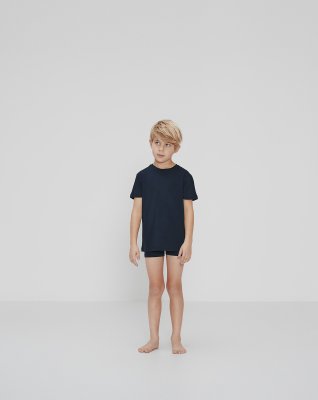 T-shirt o-hals |  bambus | navy -JBS of Denmark Kids
