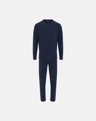Pyjamas | 100% økologisk jersey bomuld | navy -Claudio