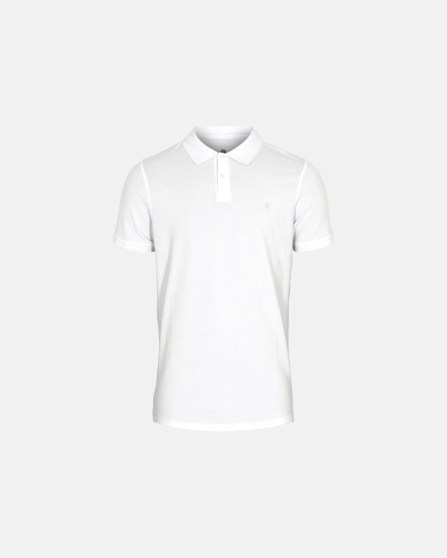 Piqué Polo | Bambus | Hvid