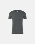 T-shirt | 100% økologisk uld | grøn m. print -Dovre