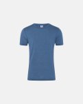 T-shirt | 100% økologisk uld | blå -Dovre