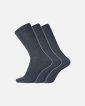 3-pak "No Elastic / Twin" sokker | uld | navy - Dovre