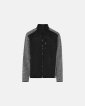 Knit/quilt jakke | 100% polyester | sort - ProActive