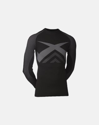 "Multi sport" langærmet t-shirt | polypropylen |sort -ProActive