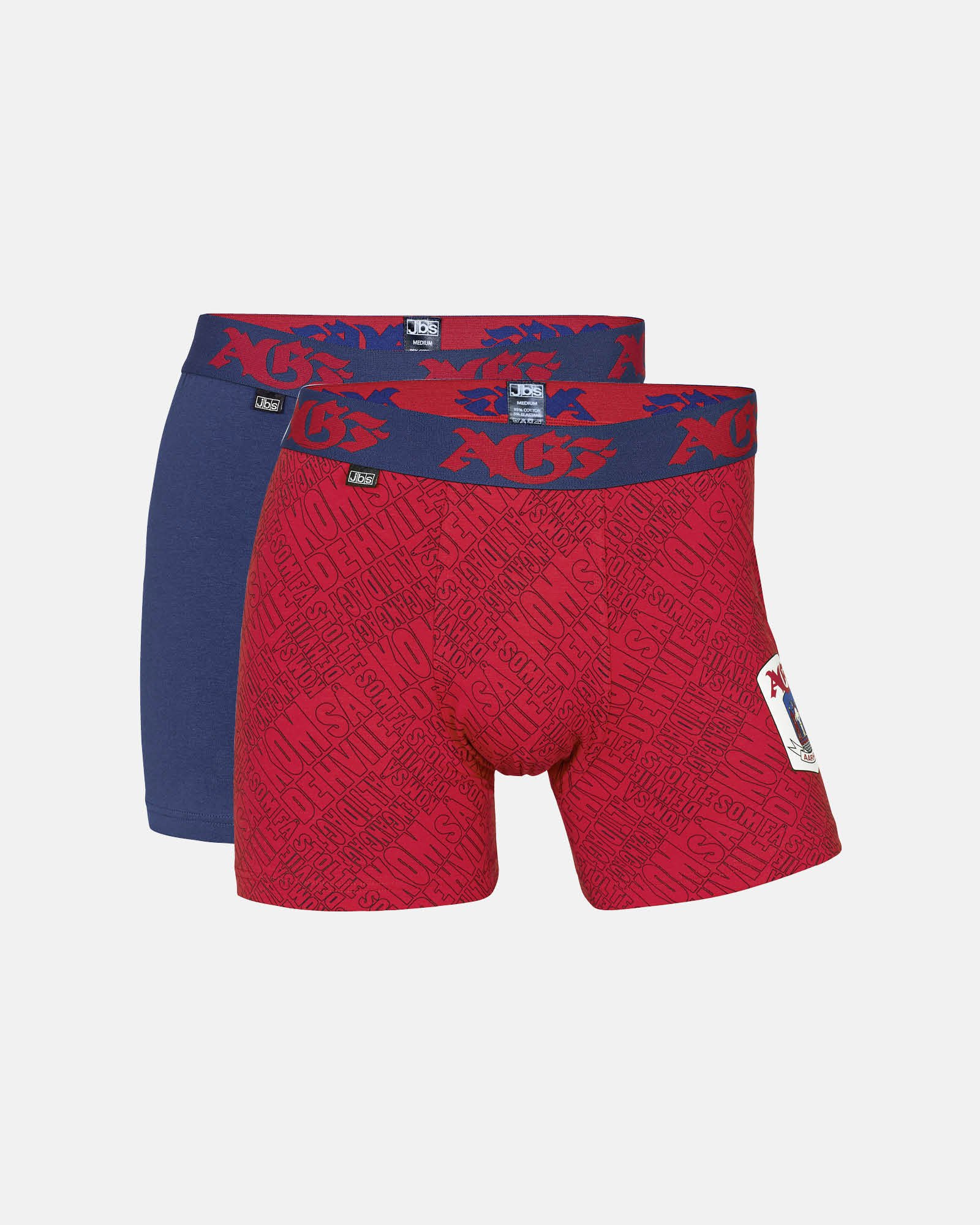 Tights "fodbold AGF" | Bomuld | Blå/rød -JBS
