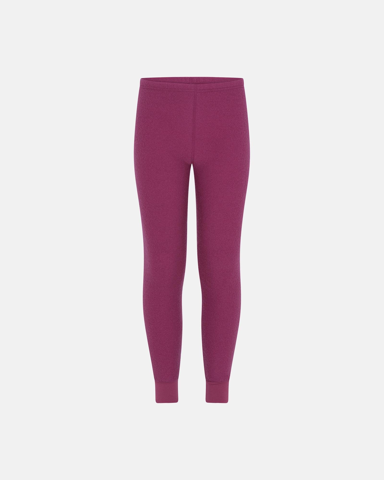 Fleece pants | 100% uld | Pink -Marathon Kids