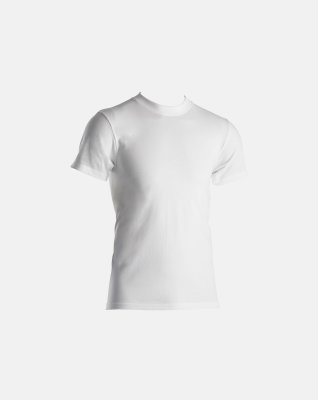 T-shirt rund hals "jersey" | økologisk bomuld | hvid -Dovre