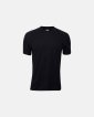T-shirt rund hals "jersey" | økologisk bomuld | sort - Dovre