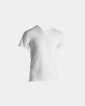 T-shirt v-hals "jersey" | 100% økologisk bomuld | hvid - Dovre