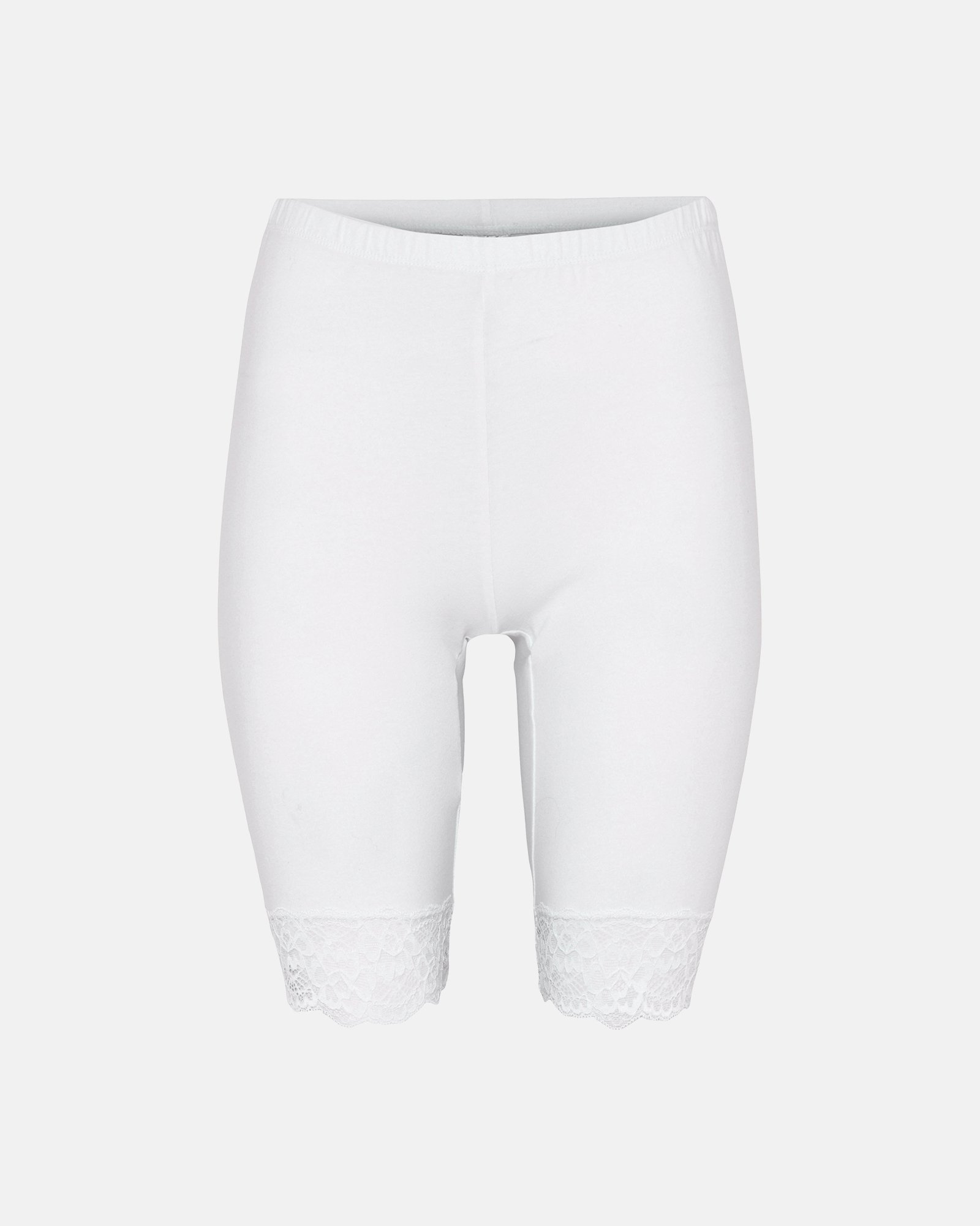 Indershorts m. blonde | Økologisk bomuld | Hvid -Decoy