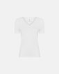 T-shirt v-hals | bambus | hvid - JBS of Denmark Women