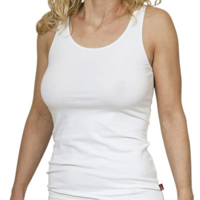 Tanktop | GOTS økologisk bomuld | Hvid