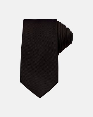 Slips 7 cm | 100% silke | sort -Connexion Tie