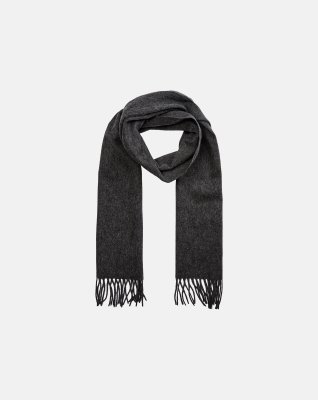 Halstørklæde | 100% uld | grå -Connexion Tie