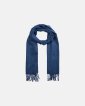Halstørklæde | 100% uld | blå - Connexion Tie