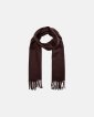 Halstørklæde | 100% uld | rødbrun - Connexion Tie