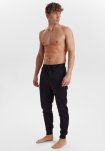 Sweatpants | recycled polyester | sort -Claudio