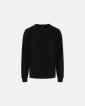 Sweatshirt | recycled polyester | sort - Claudio