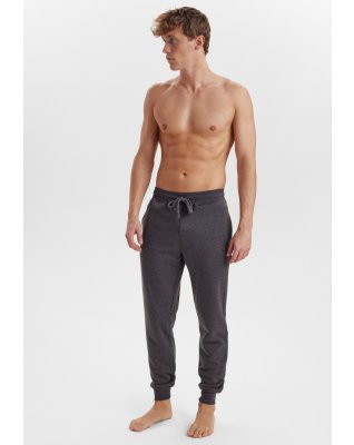 Sweatpants | recycled polyester | grå melange -Claudio