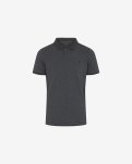 Piqué polo |  bambus | grå -JBS of Denmark Men