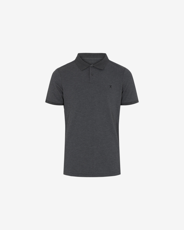 Piqué Polo | Bambus | Grå