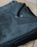 Piqué polo |  bambus | grå -JBS of Denmark Men