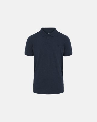 Piqué polo |  bambus | navy