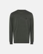 Sweatshirt med badge | bambus | grøn - JBS of Denmark Men