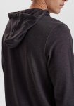 Sweat hoodie med logo | bambus | mørk grå -JBS of Denmark Men
