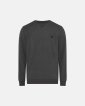 Sweatshirt med badge | bambus | mørk grå - JBS of Denmark Men